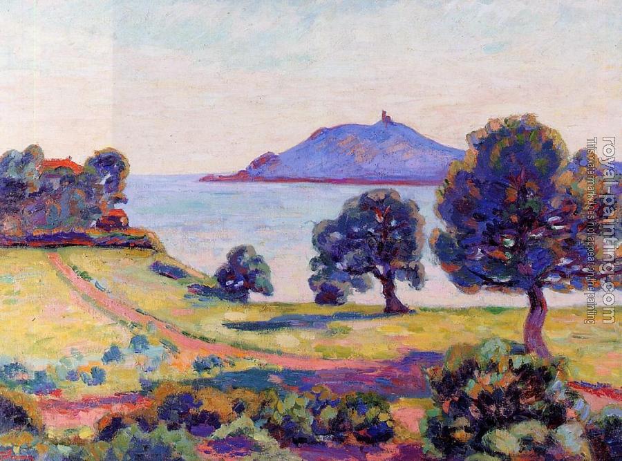 Armand Guillaumin : Agay, the Chateau and the Signal Tower